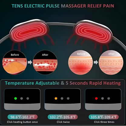 Portable Hot Compress Neck Massager