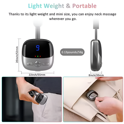 Portable Hot Compress Neck Massager