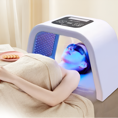 Foldable 7-Color LED Photon Therapy Device